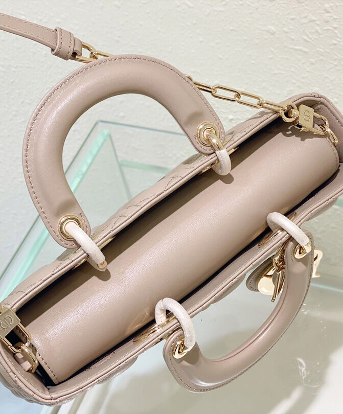 Christian Dior Lady D-Joy Bag Apricot
